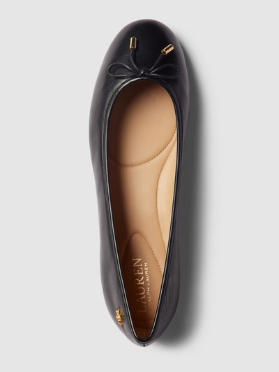 Lauren Ralph Lauren Ballerinas mit Label-Applikation Modell 'JAYNA' Black 3