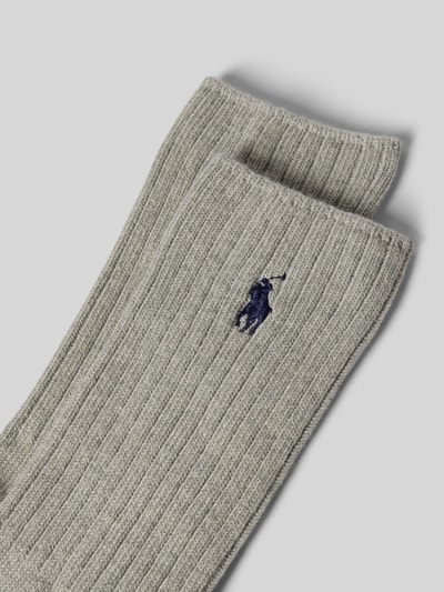 Polo Ralph Lauren Sokken met logostitching Middengrijs - 2