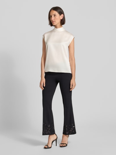 Cambio Korte broek van viscose, model 'FRANCOISE CROPPED PAILLET' Zwart - 1