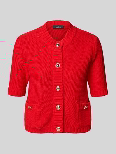 monari Strickjacke mit Knopfleiste Hellrot 2