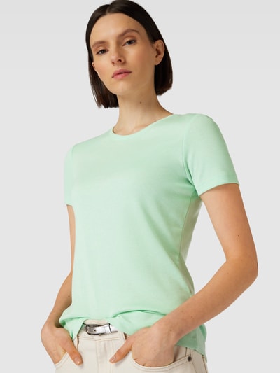 Montego T-Shirt mit Rundhalsausschnitt Mint Melange 3