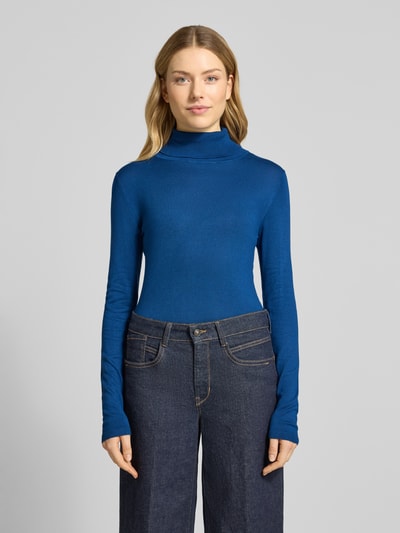 ICHI Strickpullover mit Rollkragen Modell 'MAFA' Blau 4