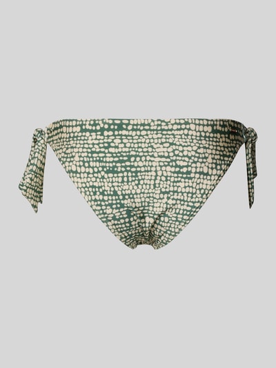 Produktfoto, Bikini-Slip im Allover-Look Modell 'Cascis Cheeky Bum' von Barts, Material-Mix mit Stretch-Anteil, Körpernahe Passform, Seitliche Schnürung