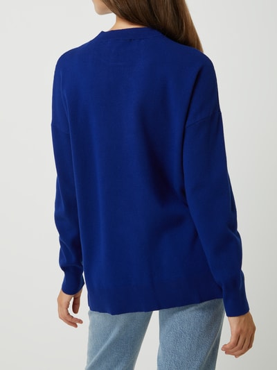 Mango Oversized Pullover aus Viskosemischung Bleu 5