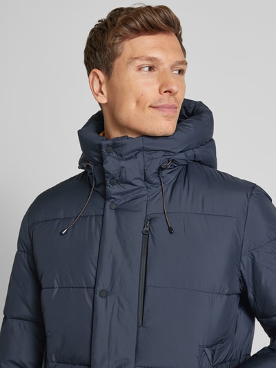 SAVE THE DUCK Steppjacke mit Label-Detail Modell 'DAMON' Marine 3