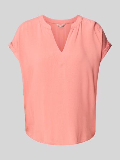 Tom Tailor Relaxed Fit Blusenshirt aus reiner Viskose Apricot 2