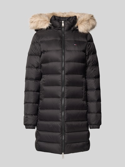 Tommy Jeans Płaszcz puchowy o kroju regular fit z wypełnieniem kaczym puchem Czarny 2