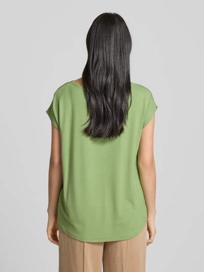 More & More T-shirt met boothals Groen - 5