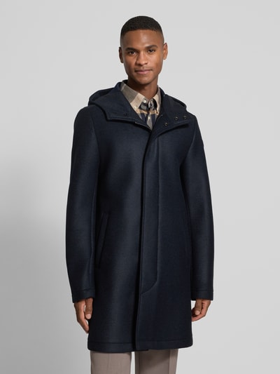 Colmar Originals Krótki płaszcz z kapturem i wpuszczanymi kieszeniami Granatowy 4