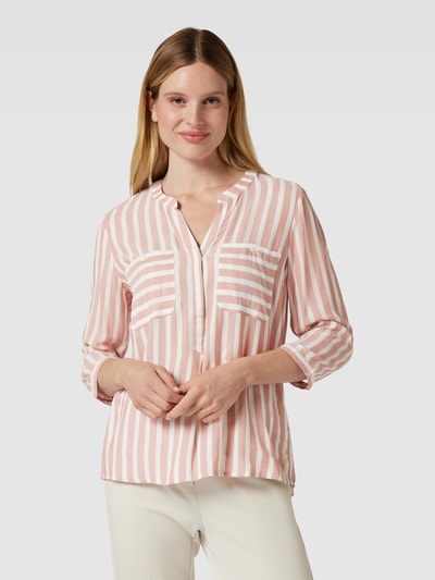 Tom Tailor Blusenshirt mit Streifenmuster Rose 4