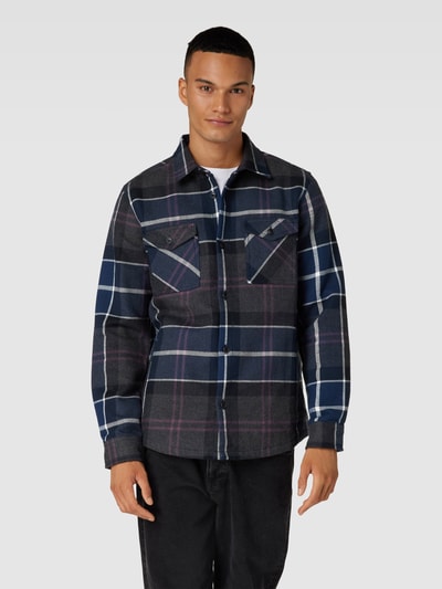 Barbour Vrijetijdsoverhemd met tartanruit en klepzakken Zwart - 4