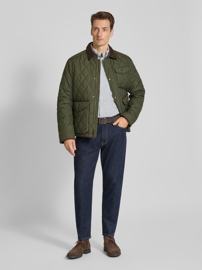 Polo Ralph Lauren Regular fit vrijetijdsoverhemd met logostitching, model 'Cub' Groen - 1