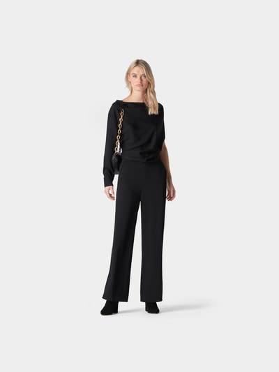 MM6 Maison Margiela Jumpsuit mit Reißverschluss Black 1