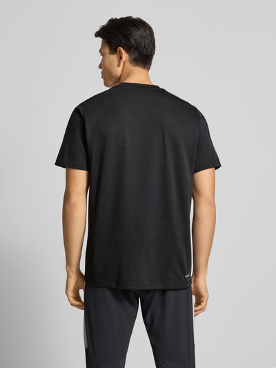 adidas Training T-shirt met logo en ronde hals Zwart - 5