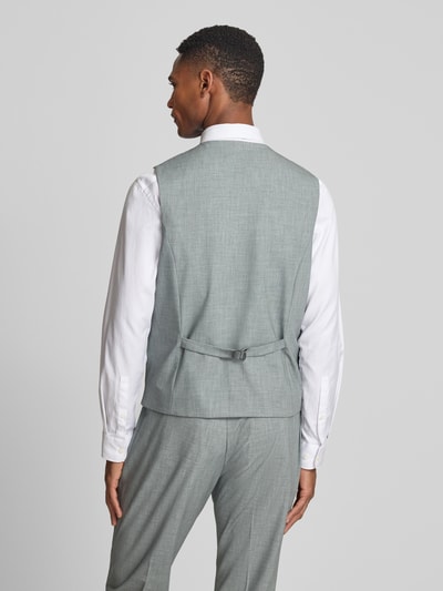 s.Oliver BLACK LABEL Regular Fit Anzugweste mit Viskose-Anteil  Hellgruen 5
