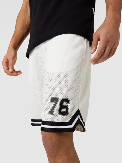 MCNEAL Sweatshorts mit Tunnelzug Weiss 3