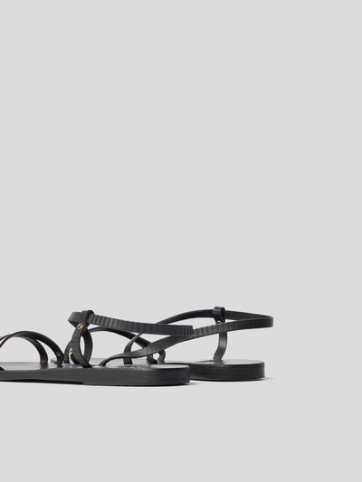 Ancient Greek Sandals Sandalen mit Kontrastbesatz Schwarz 3