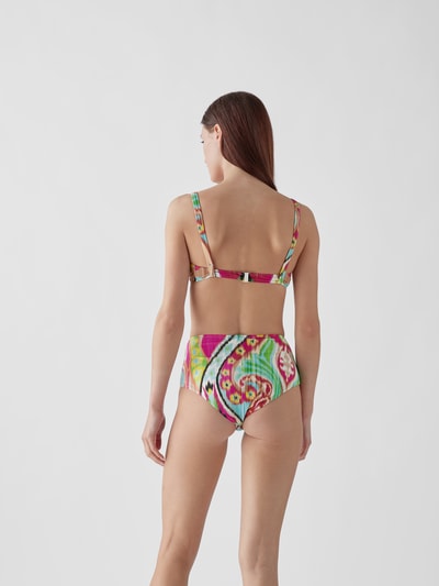 Etro Bikini mit Allover-Muster Rot 5