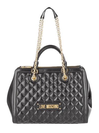 Love Moschino Torebka z paskiem z łańcuszka Czarny 2