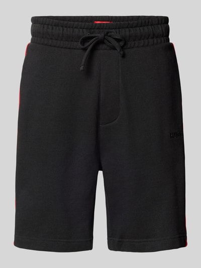 HUGO Shorts mit elastischem Bund Modell 'LIAM' Black 2