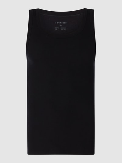 Schiesser Tanktop mit Stretch-Anteil  Black 1