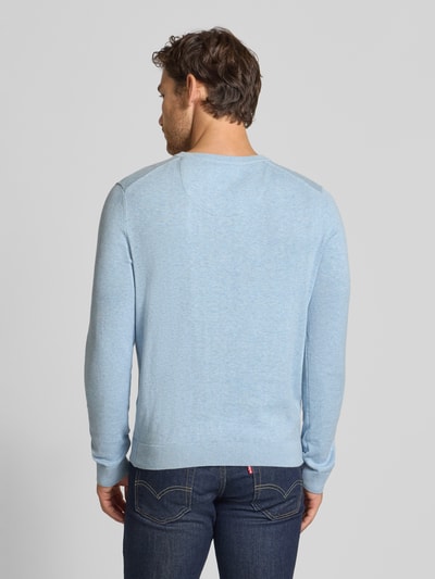 Tom Tailor Regular fit pullover van puur katoen  Blauw - 5