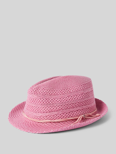 Esprit Hut mit Strukturmuster Pink 1