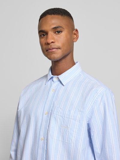 Forét Regular Fit Freizeithemd mit Kentkragen Modell 'JUNO' Hellblau 3