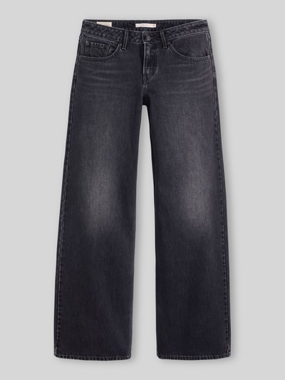 Levi's® 300 straight fit jeans van puur katoen in 5-pocket-design Zwart - 2