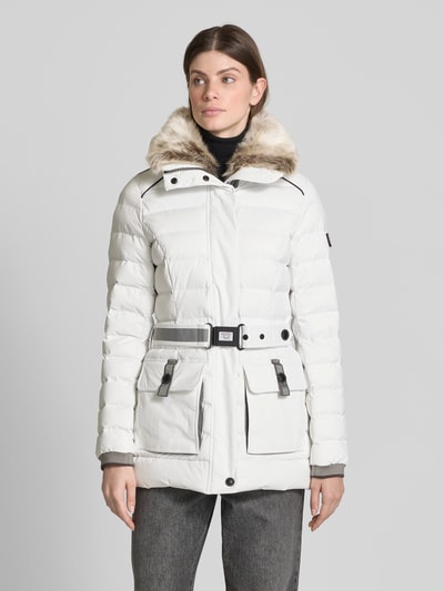 Wellensteyn Steppjacke mit Kunstfellkragen Modell 'Abendstern' Offwhite 4