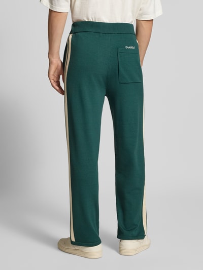 PROHIBITED Sweatbroek met elastische band Donkergroen - 5