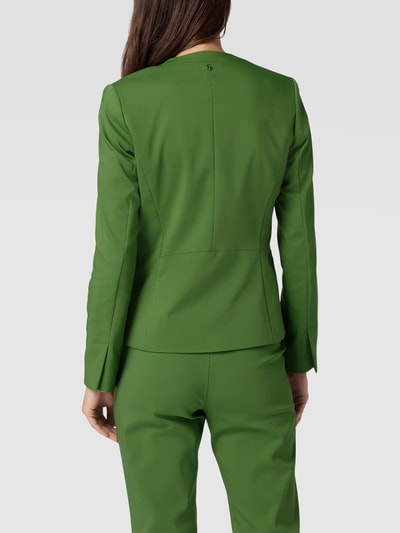 comma Blazer met strookzakken Groen - 5