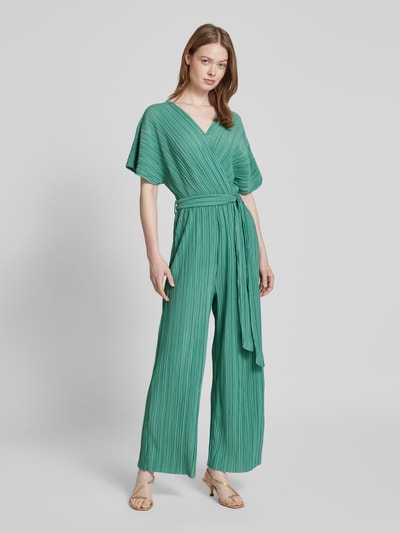 ZABAIONE Jumpsuit mit Plisseefalten Modell 'Pe44arl' Gruen 1