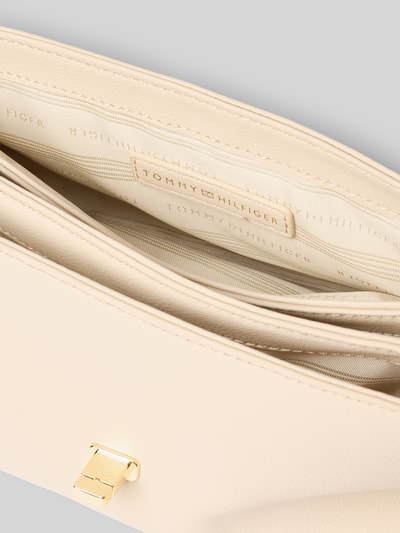 Tommy Hilfiger Torba na ramię z obrotowym zapięciem Écru 5