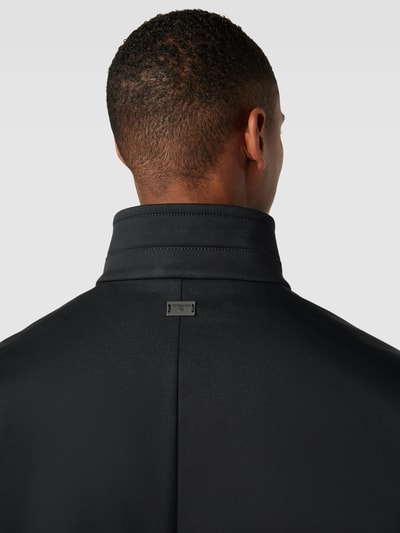 Strellson Lange jas met opstaande kraag, model 'Finchley 2.0' Zwart - 3