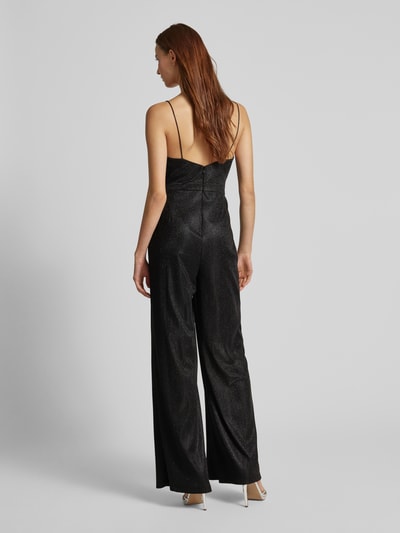 Hey Kyla Jumpsuit met cascadehals Zwart - 5