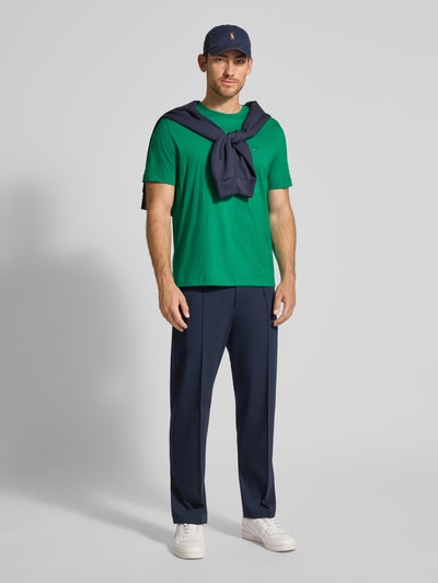 Tommy Hilfiger Regular fit T-shirt van puur katoen Groen - 1