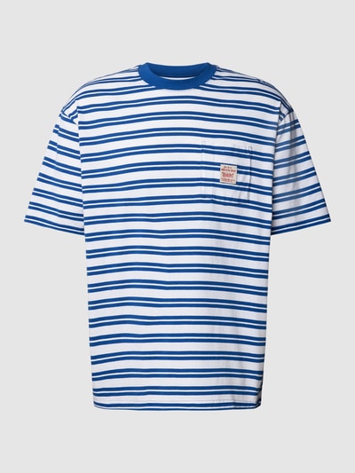 Levi's® T-Shirt mit Streifenmuster Marine Melange 2