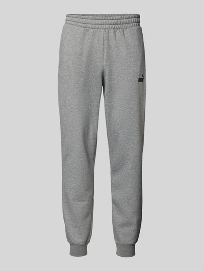 PUMA PERFORMANCE Sweatpants mit Logo-Stitching Mittelgrau Melange 2