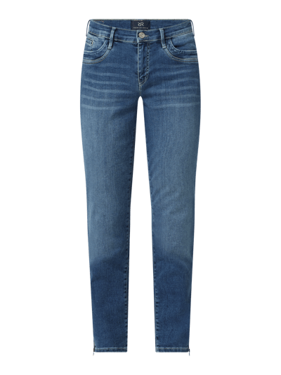 Raffaello Rossi Jeans met smalle pasvorm en stretch, model 'Nomi' Jeansblauw - 2