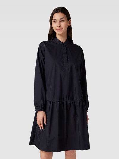 Christian Berg Woman Selection Knielange jurk met uitlopend rokdeel Marineblauw - 4