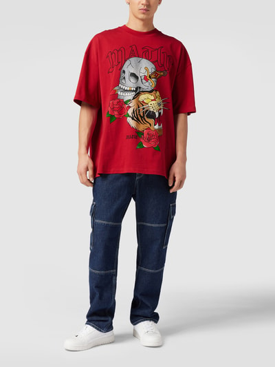 Review X MATW MATW X REVIEW - T-Shirt mit Label-Prints Rot 1