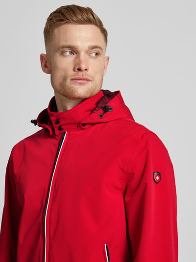 Wellensteyn Funktionsjacke mit Stehkragen Modell 'COLLEGE' Rot 3