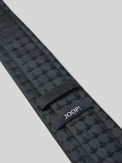 JOOP! Collection Seidenkrawatte mit Strukturmuster Black 3