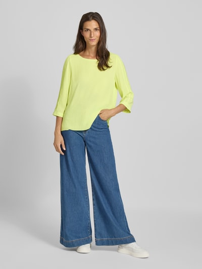 Marc Cain Blusenshirt mit 3/4-Arm Neon Gelb 1