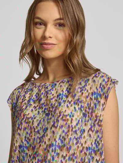 Rich & Royal Blusentop mit Rundhalsausschnitt Bordeaux 3