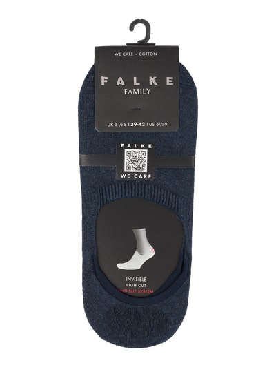 Falke Sneakersocken mit geripptem Abschluss Marine Melange 2