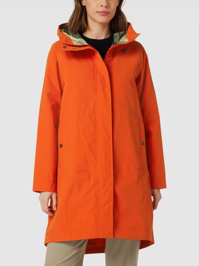 Barbour Parka mit seitlichen Eingrifftaschen Modell 'BARRAS' Orange 4