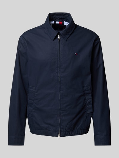 Tommy Hilfiger Regular Fit Blouson aus reiner Baumwolle Marine 2