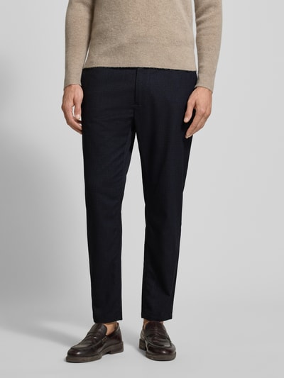 MCNEAL Stoffen broek met elastische band Marineblauw - 4